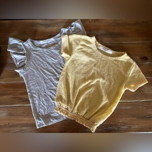 Project Social T  little girls small  lot of 2